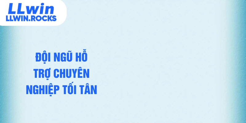 Đội ngũ hỗ trợ chuyên nghiệp tối tân